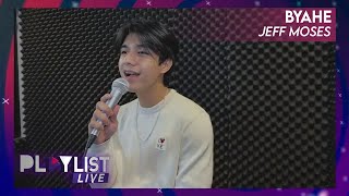 Jeff Moses serenades with his performance of JRoa’s ‘Byahe’ | GMA Playlist Live