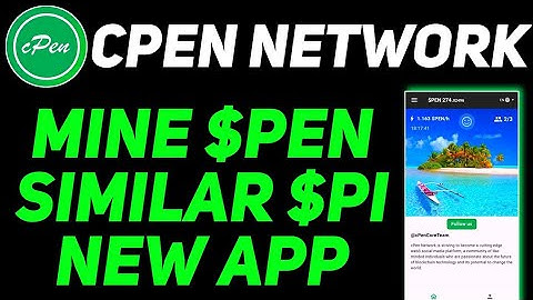 cPen New Mining App || new free crypto mining app || cPen crypto mining 2025