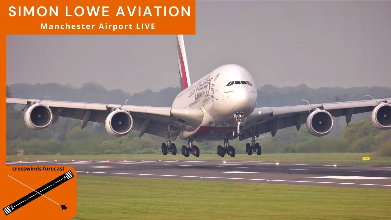š“| Manchester International Airport LIVE - Saturday 13th May - runway