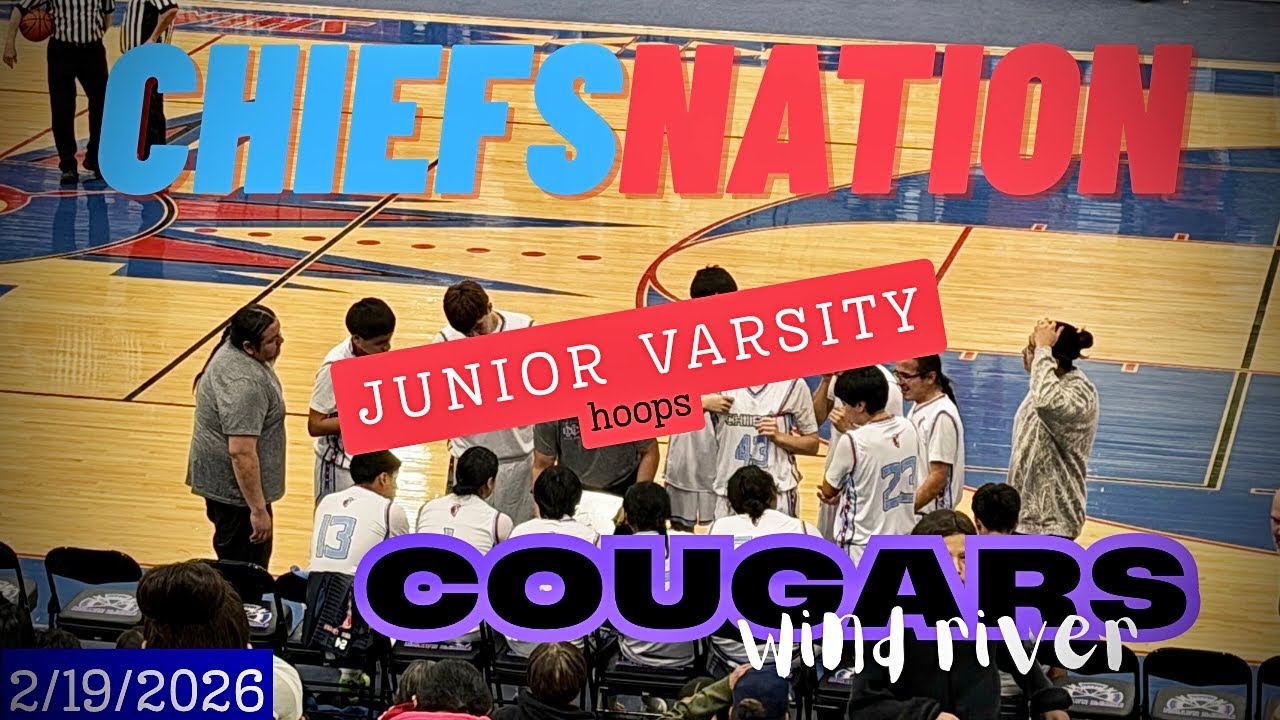 1st Half of Chiefs vs. Wind River Cougars | JV Boys 🏀 | Feb. 19, 2026