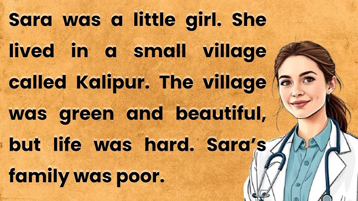 How a Poor Girl Became a Doctor | Graded Reader for English Listening