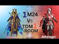 Zodxvikky vs Athropyt|1v1M24 TDM ROOM CHALLENGE!🎯THE SNIPER GOD?M24 RoomMatch(Pharaoh vs BloodRaven)