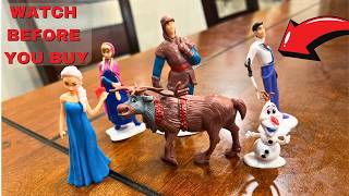 Frozen cake topper Figures Set 6Pcs Frozen cake decorations for Frozen party supplier birthday