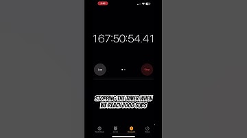 Stopping the timer when we reach 1000 subscribers or 500 likes