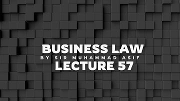 Blaw Lectures By sir Muhammad Asif || Lecture 57   || Free Lectures || Blaw portion by sir asif