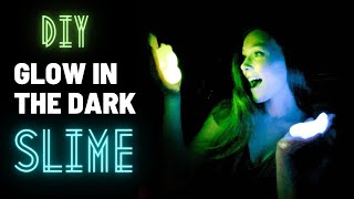 MAKE GLOW SLIME | Glow in the Dark Slime Kit