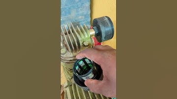 Compressor motor repair work ⛑️🪛💡 #90selectrician #electrical #plumbingtime #homerepair #hardwork