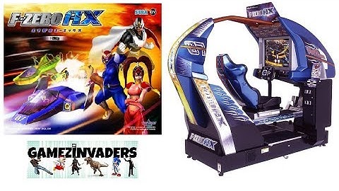 F-ZERO AX Arcade! Sega + Nintendo Coin Op! WTF!