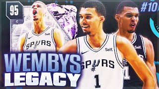 WEMBYS LEGACY #10  WE MADE SO MUCH MT!! NBA 2K24 MYTEAM!!