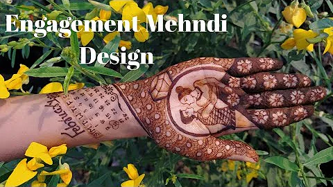 Engagement mehndi designs latest collection|valentine day special mehndi design|Ring ceremony mehndi