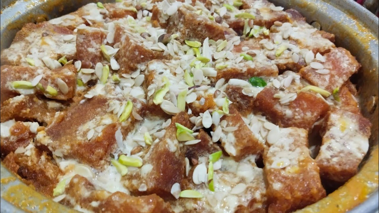 Hyderabadi Shadiyon wala double ka meetha by Gulzar ki rasoi