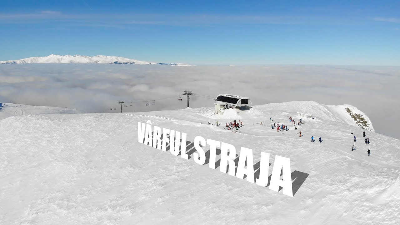 Varful Straja Februarie 2019 - Hunedoara!