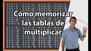 Cómo Memorizar las TABLAS de MULTIPLICAR screenshot 1