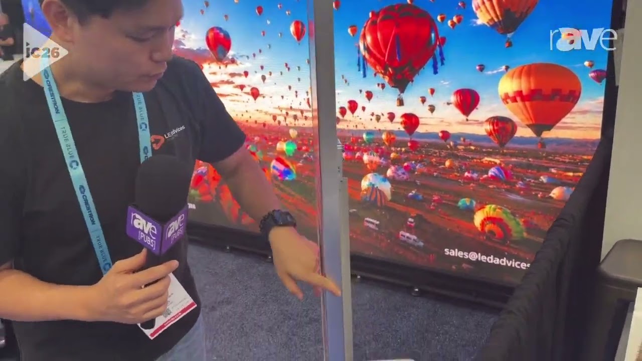 InfoComm 2026: LEDadvices Introduces LED Poster