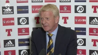 Gordon discusses his squad ahead of England Qualifier
