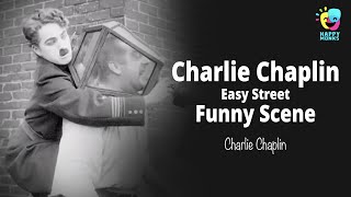 Charlie Chaplin Easy Street Funny Scene Edna Purviance Eric Campbell Happy Monks