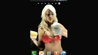 Bikini Girl Screen Washer Live Wallpaper screenshot 2