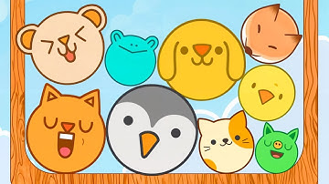 Crazy Merge Match - Animal Sort Chellenge Gameplay