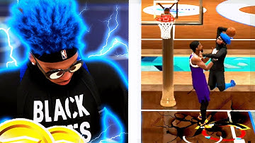 I BROUGHT MY OVERPOWERED SLASHER BUILD TO THE 1V1 COURT DOMINATED! CRAZY CONTACT DUNKS! NBA2K21