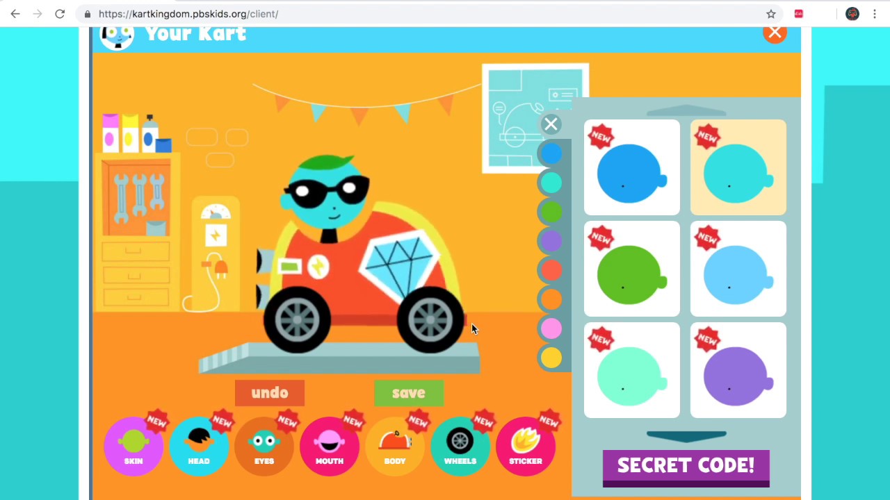 COOL SECRET CODES IN KART KINGDOM!!!!!!!!!EVEN MORE CODES!!!!!! YouTube