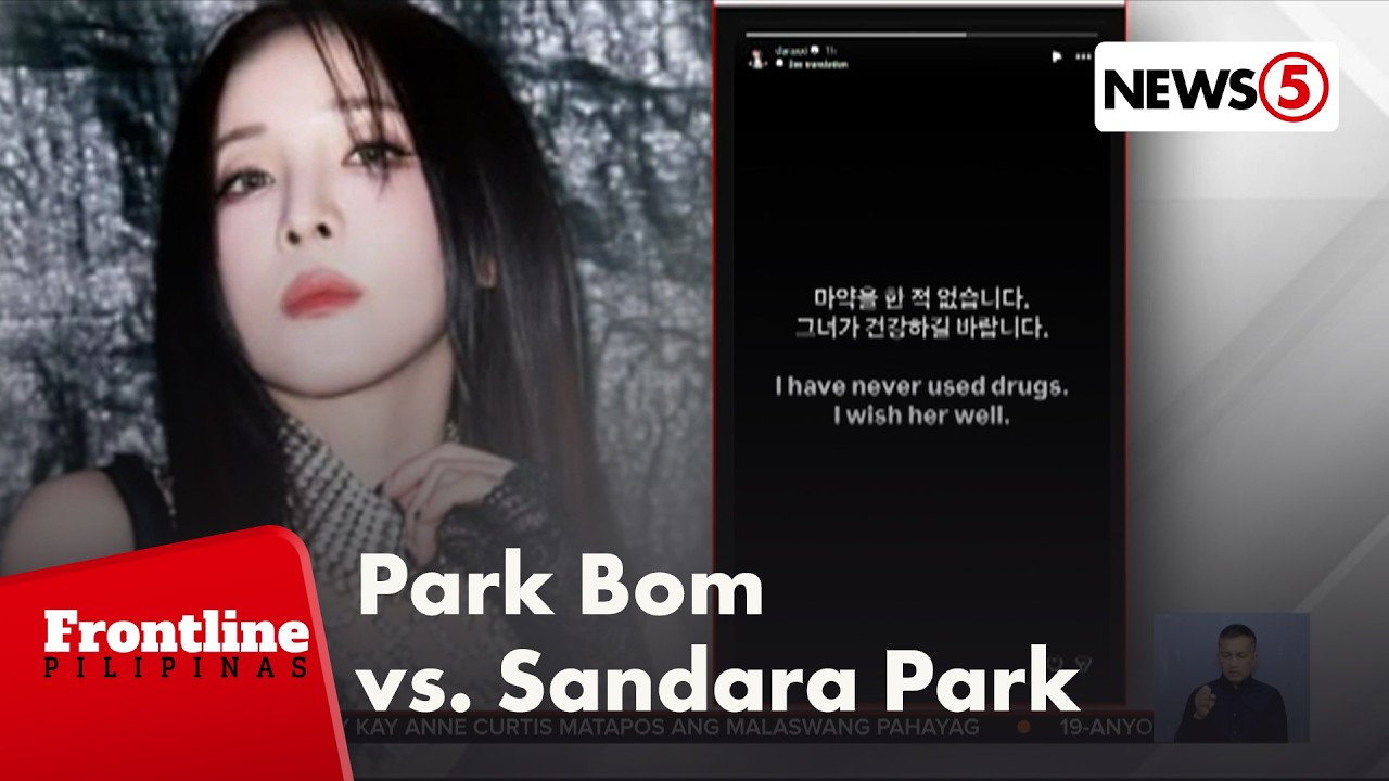 Sandara Park, itinanggi ang alegasyon ni 2NE1 member Park Bom tungkol sa drug use