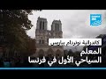 كاتدرائية نوتردام بباريس باتت المعلم السياحي الأول في فرنسا