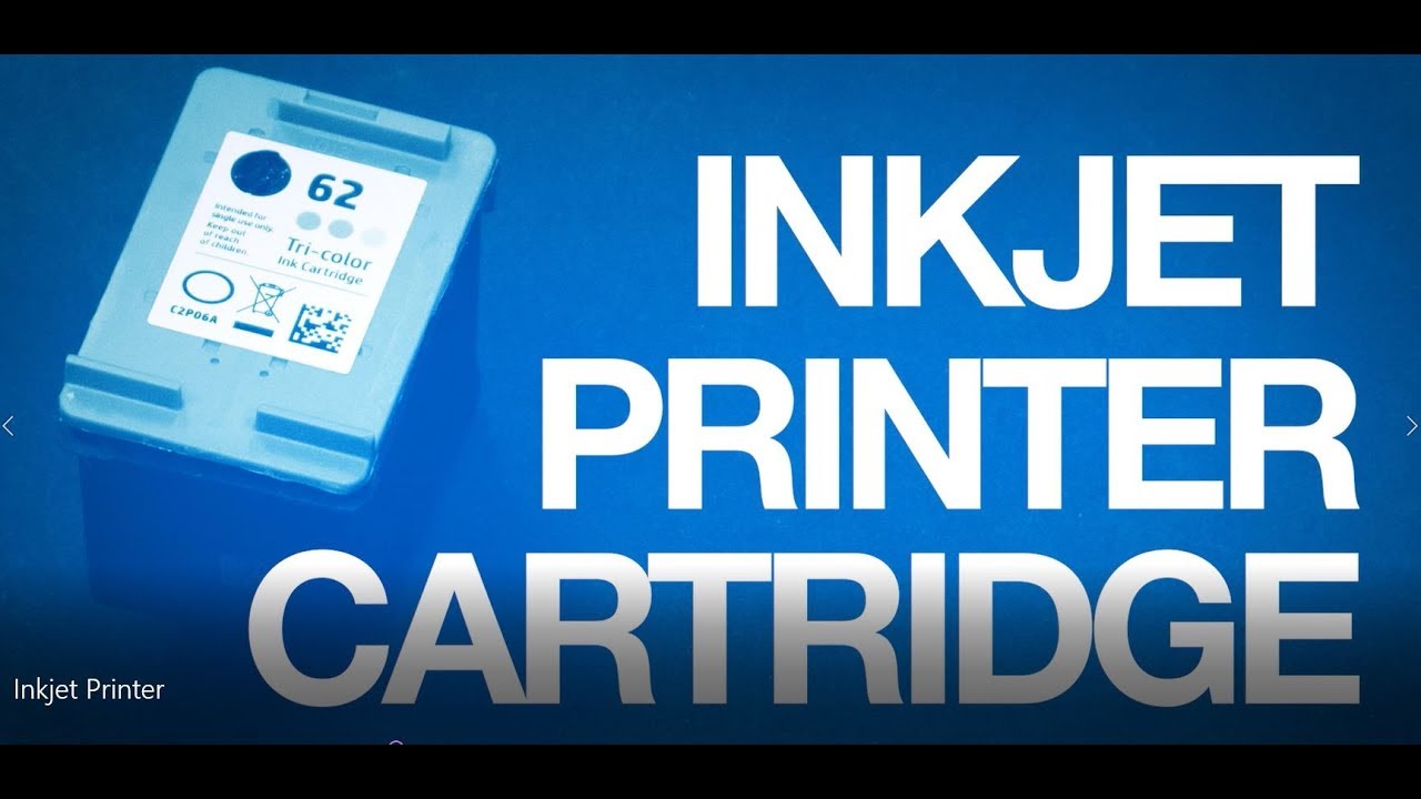 How Does An Inkjet Printer Cartridge Work YouTube How Does An Inkjet Printer Cartridge Work YouTube