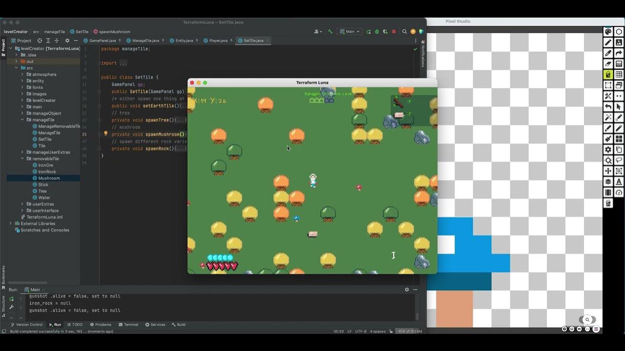 How to 2D pixel (Java) texture updates YouTube