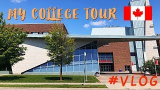 #VLOG 1 || MY COLLEGE TOUR IN CANADA || SENECA YORK CAMPUS