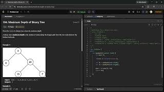 LeetCode 104: Maximum Depth of Binary Tree 🌳 | Binary Tree | DFS | Recursion | DSA