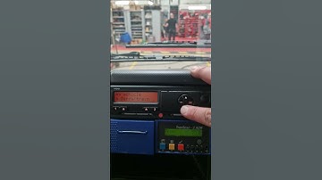 VDO Tachograph 1381 Local Time Change