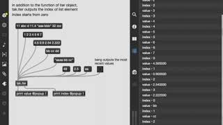 [cycling '74 Max external]tak.iter (outputs the index of list element)