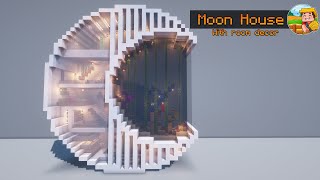 Minecraft Modern House | Moon House Tutorial