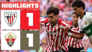ATHLETIC CLUB 1 - 1 ELCHE CF | RESUMEN LALIGA EA SPORTS
