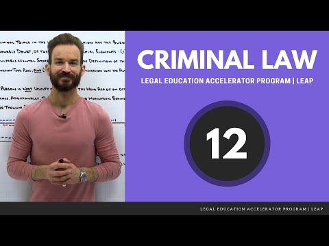 Criminal Law: Larceny, Embezzlement, False Pretenses, Larceny-by-Trick, u0026 Robbery [LEAP Preview]