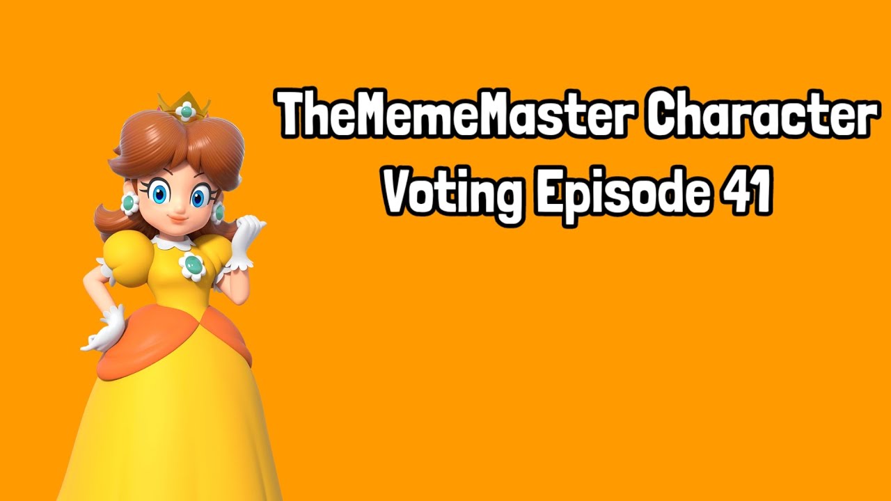 TheMemeMaster Character Voting Episode 41 - YouTube