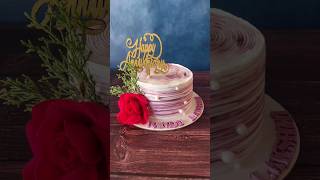 Blueberry ? mousse cake bakingtutorial bakesaga youtubeshorts cakedecorating cake