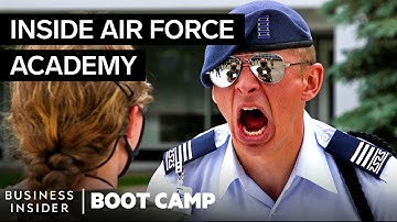 What New Air Force Cadets Go Through On Day One At The Academy | Boot Camp