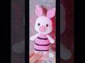 Piglet a crochet #crochet #amigurumi #tejedoras #hechoamano patrón de @nhalen
