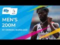 Mens 200m  full race replay  silesia 2023 european athletics team championships