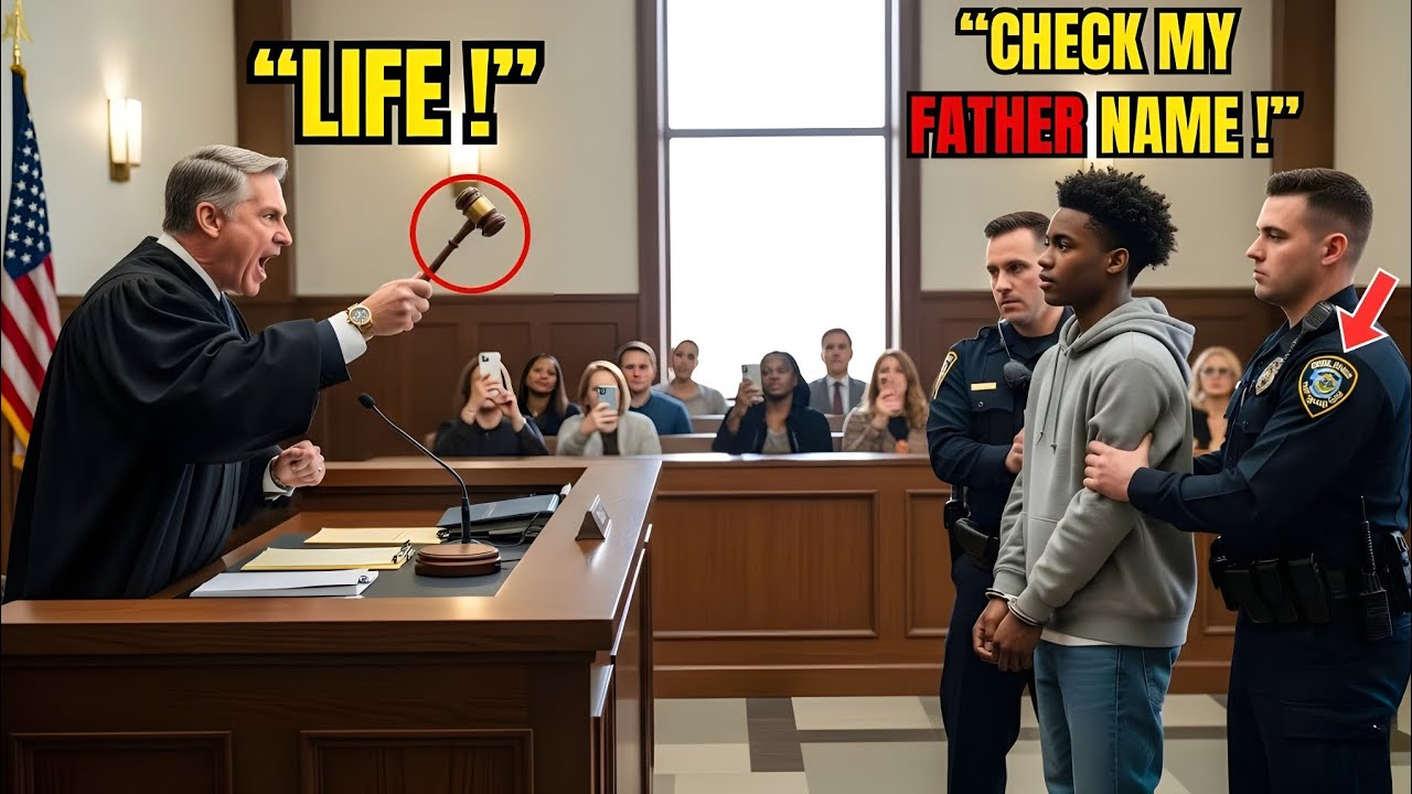 “Life.” — The Judge Says It… Then the Black Teen Calls His Dad: the U.S. Attorney General