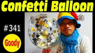 【バルーンアート Balloon Art】 Confetti 