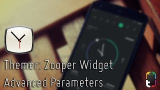 Themer: Zooper Widget - Advanced Parameters Resimi
