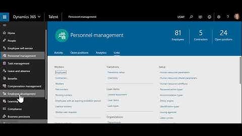 Dynamics 365 for Talent - Compliance Reporting