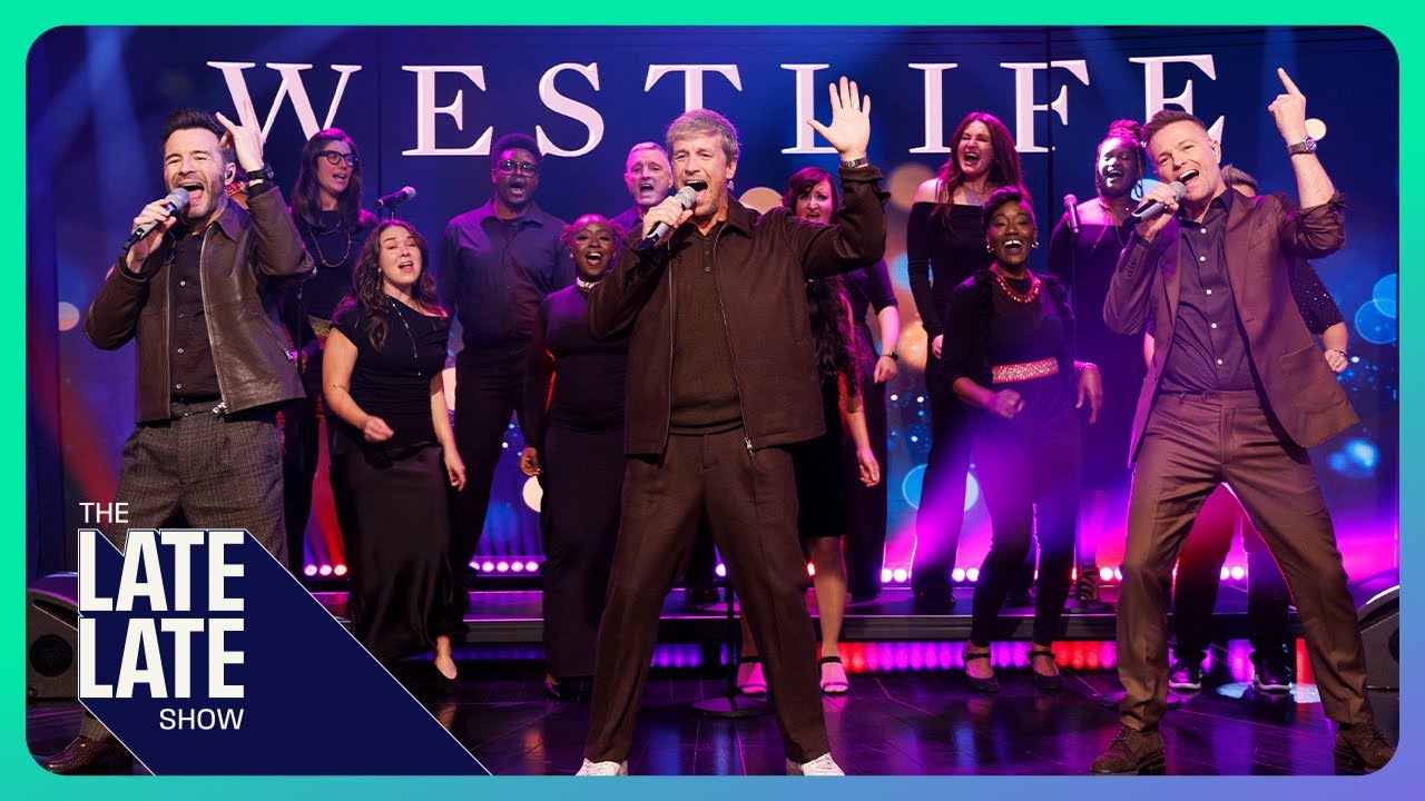 Westlife Hit Medley featuring Discovery Gospel Choir | The Late Late Show