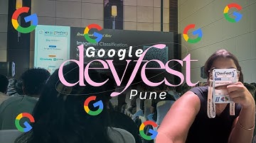 Google DevFest 2025 Vlog | Tech, Swags & Networking Hacks! #devfestpune #2025 