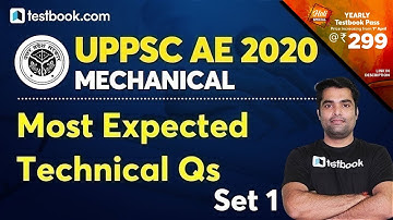 UPPSC AE Mechanical Questions | Most Expected MCQs for UPPSC AE 2020 | Solve with Dhiraj Sir