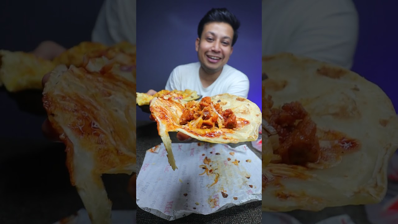 I Swapped Street Chicken Roll Filling in KFC Chicken Roll and This Happened😨😱