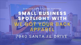 Small Business Spotlight We Got Your Back Apparel