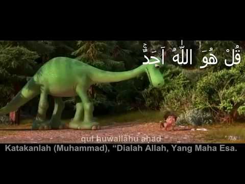 Murottal Anak QS- Al Iklas Animasi Dinosaurus dengan Arti